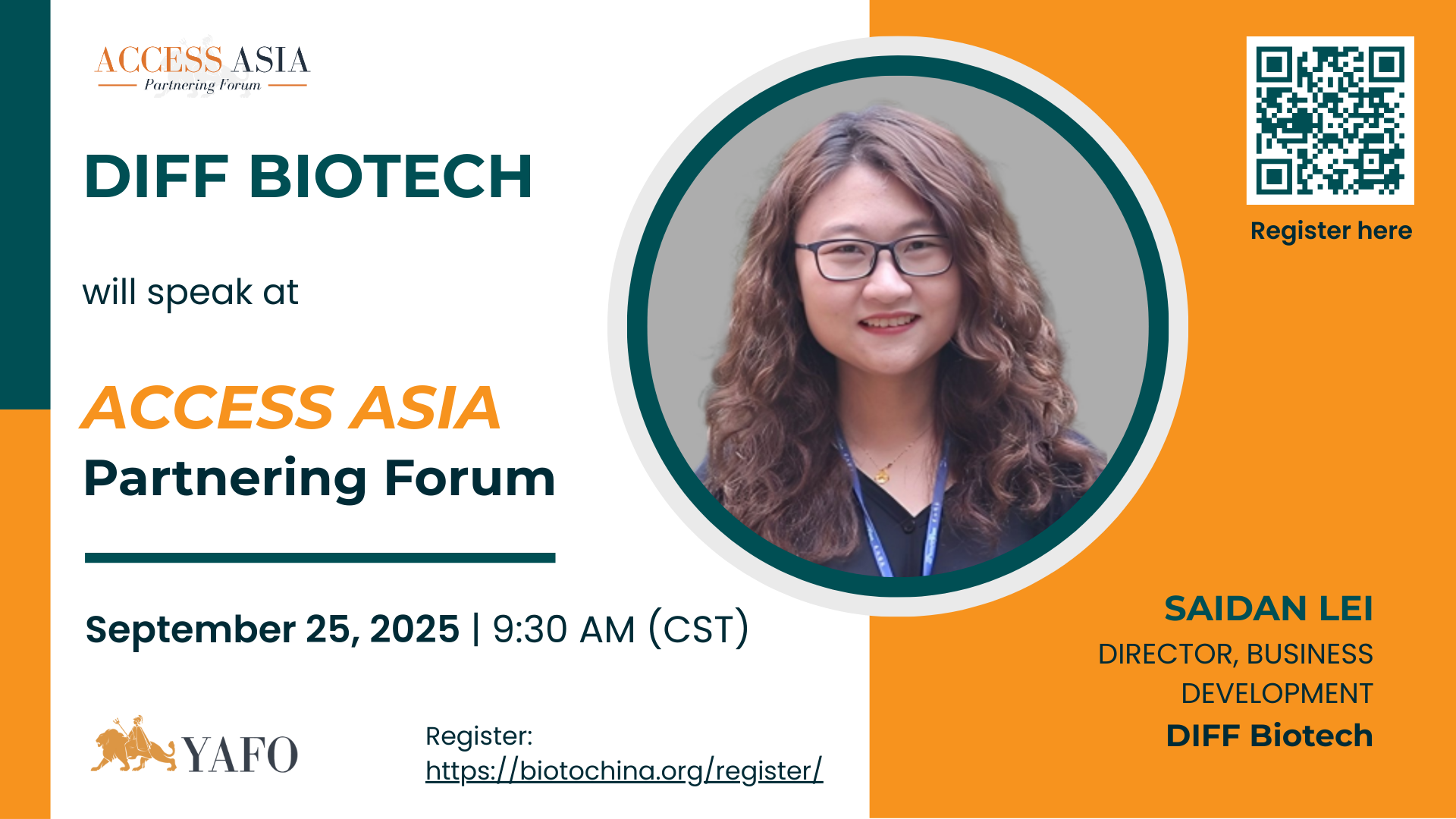 DIFF Biotech to Speak at ACCESS ASIA Partnering Forum | Online Showcase ...
